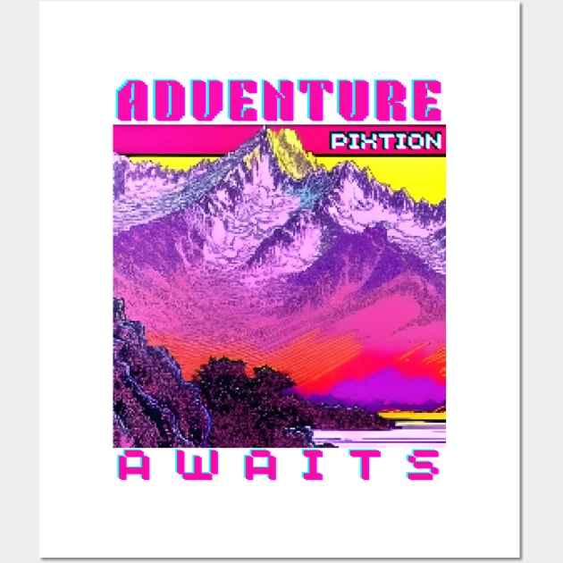 outdoor adventures "adventure awaits" Wall Art by pixtion